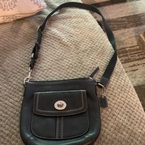 coach black crossbody